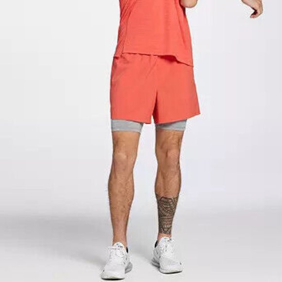 DSG Men's 2-in-1 Agility Shorts - Picture 2 of 14